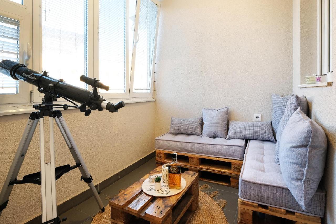 Sky City View Apartment & Big Terrace Belgrád Kültér fotó